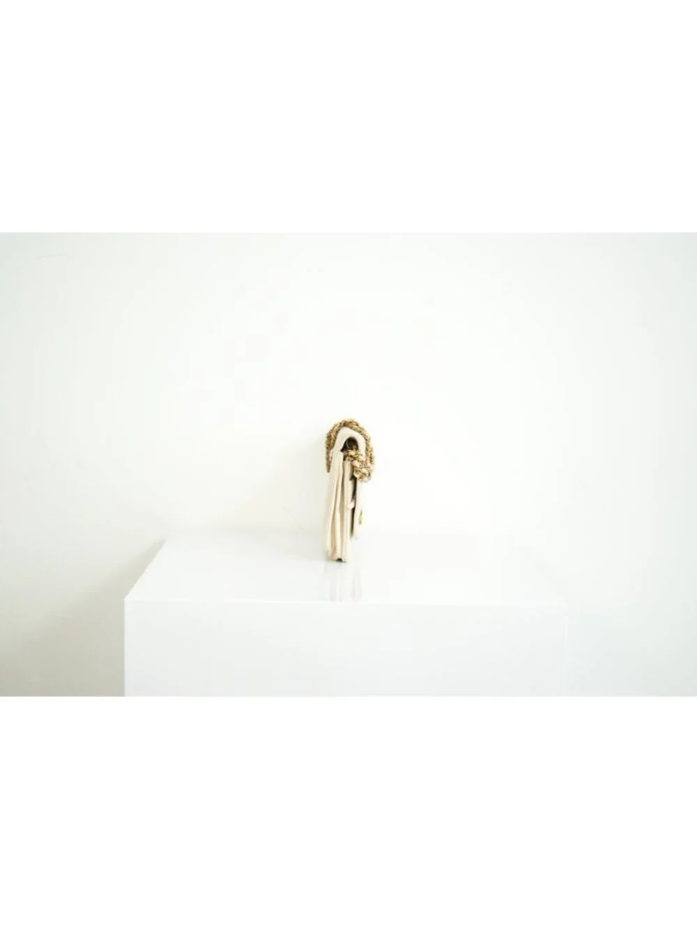 Chanel Beige Boy Wallet On Chain Gold Hardware Full Set